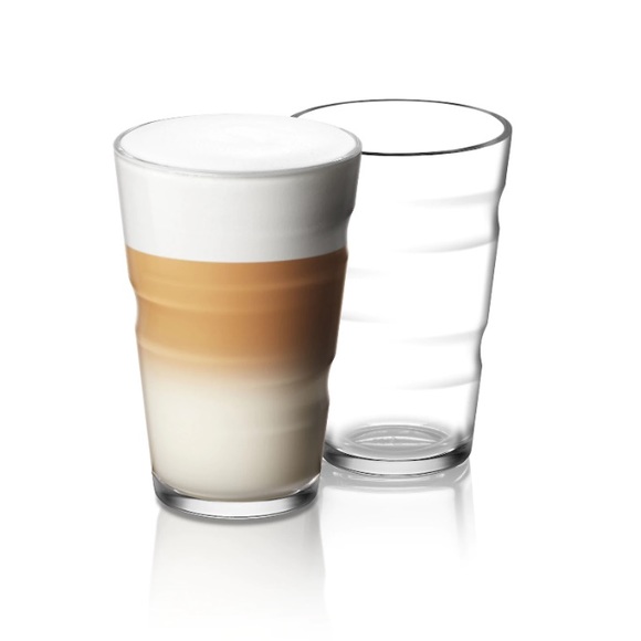 New Set of two official 12 oz Nespresso View Recipe Glasses - Picture 1 of 3